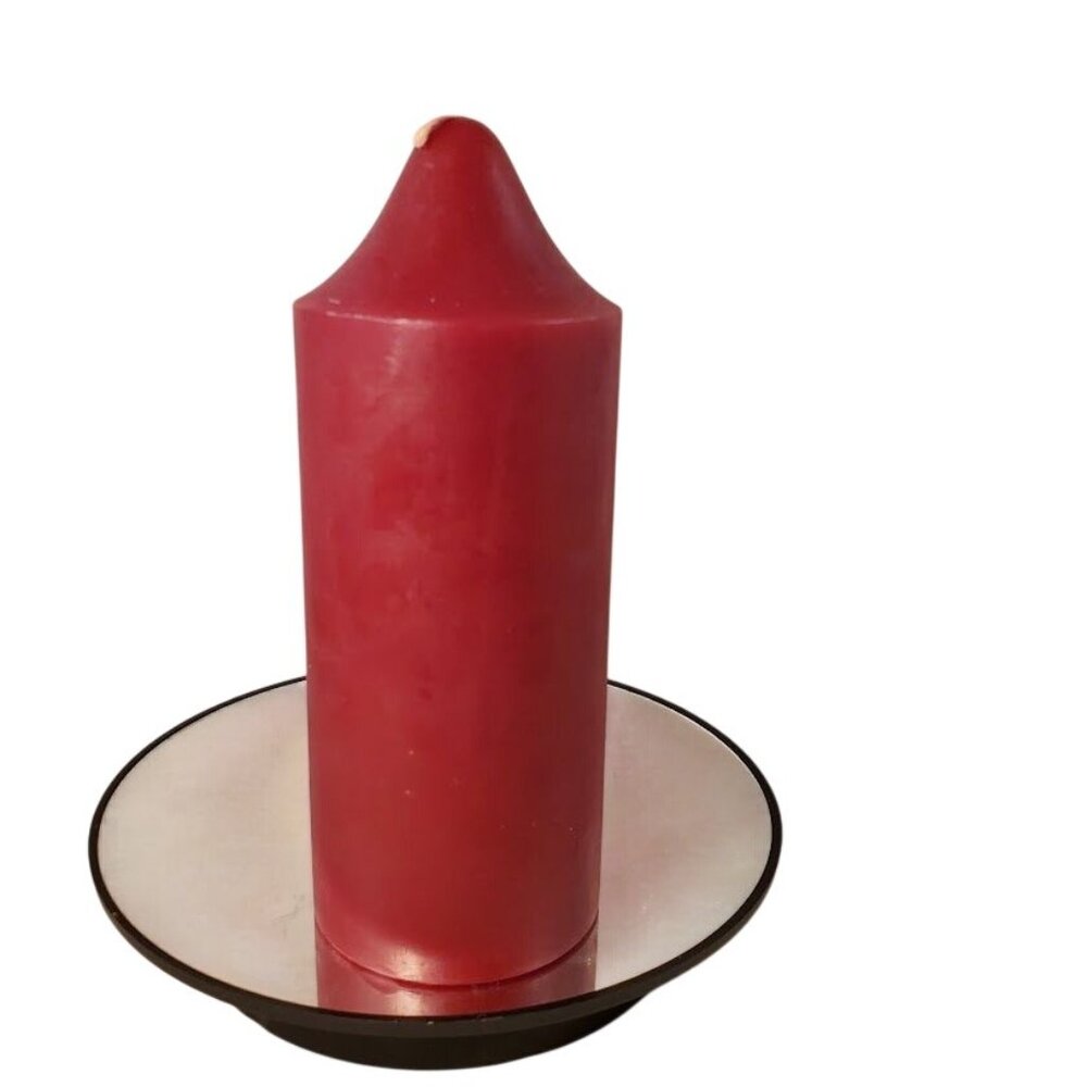 Partylite Mulberry 3x5 Pillar Candle C3529 Vintage USA